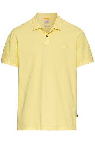 CAMEL ACTIVE Polo-Shirt gelb