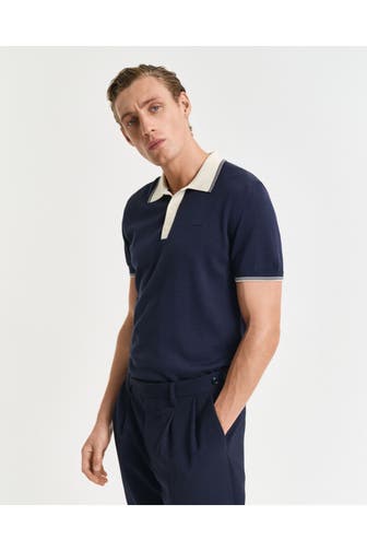GANT Polo-Shirt nachtblau