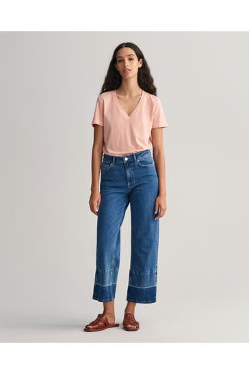 GANT T-Shirt lachs