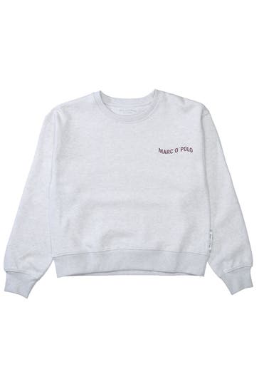 MARC O'POLO Sweatshirt hellgrau