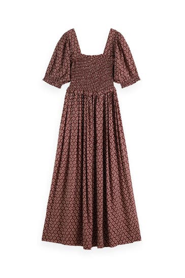 SCOTCH & SODA Maxikleid gemustert