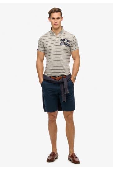 SUPERDRY Polo-Shirt gestreift