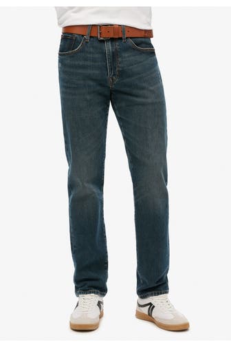 SUPERDRY Jeans dunkelblau slim straight