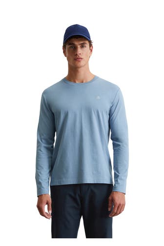MARC O'POLO Longsleeve hellblau