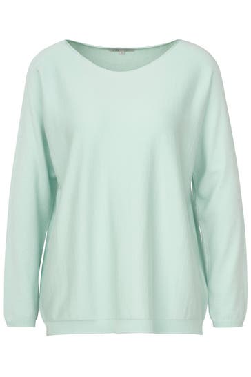 BUGATTI Strickpullover pastellgrün