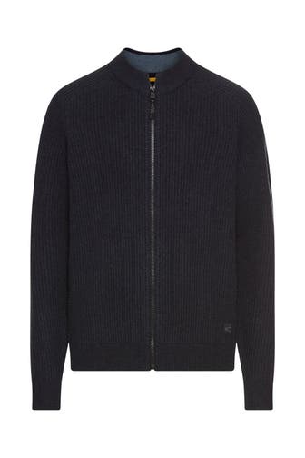 CAMEL ACTIVE Strickjacke dunkelblau