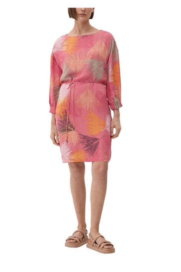 S.OLIVER BLACK LABEL Casual-Kleid gemustert