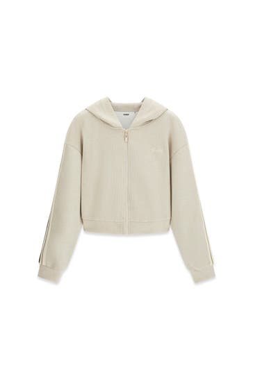 GUESS Greige Sweat Jacket