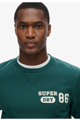 SUPERDRY Sweatshirt tannengrün