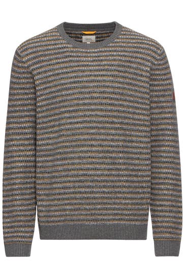 CAMEL ACTIVE Strickpullover gemustert