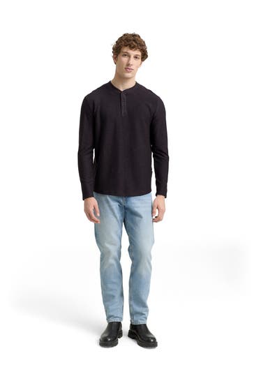 TOM TAILOR Longsleeve schwarz