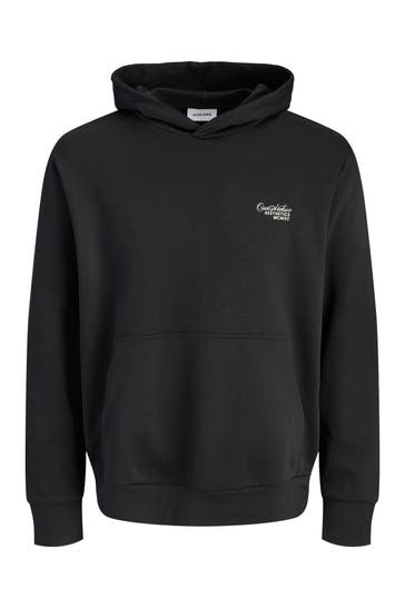 JACK & JONES Hoodie schwarz