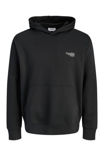 JACK & JONES Hoodie schwarz