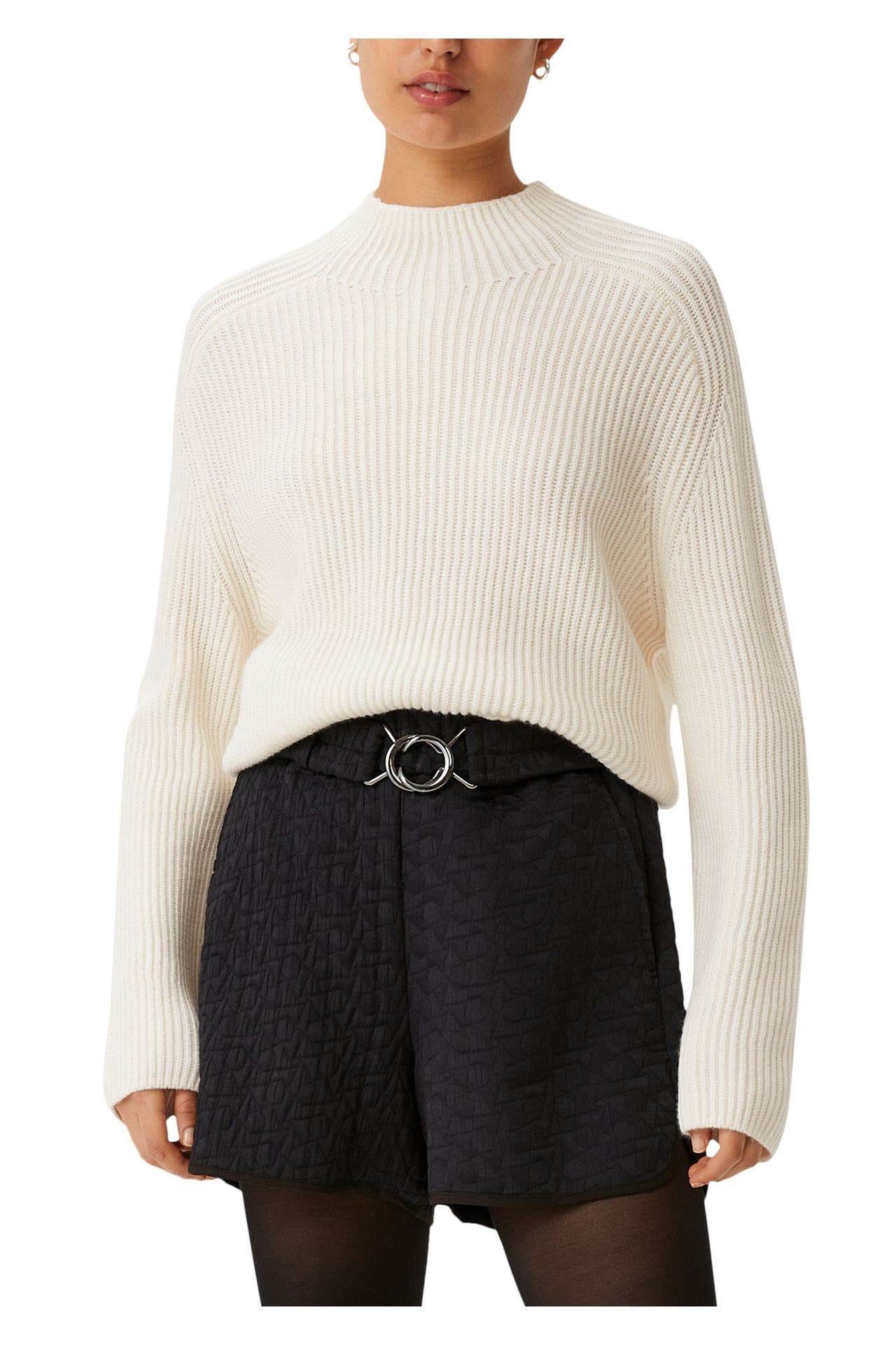 COMMA, Wollmix-Pullover wollweiß, Bild 1