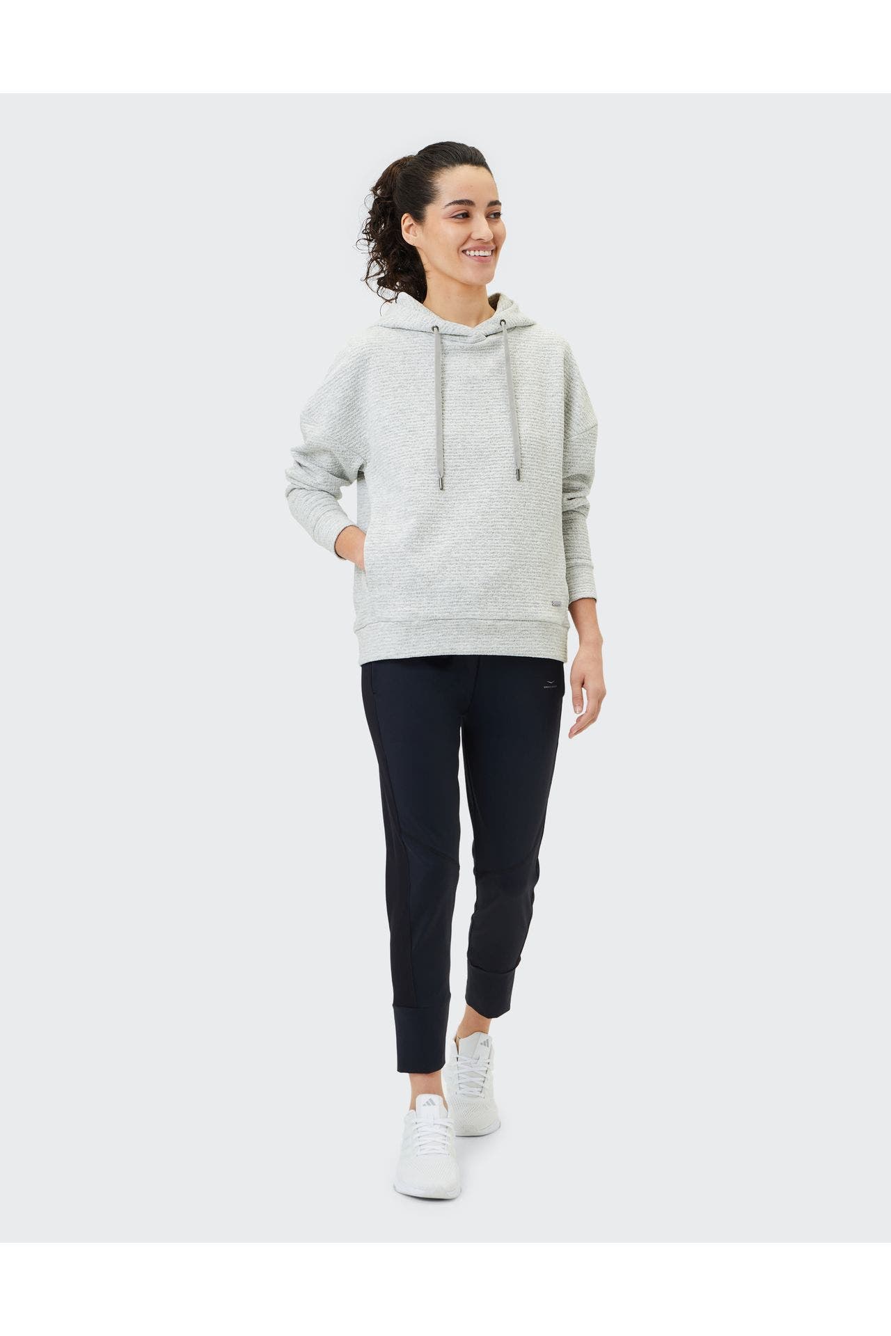 VENICE BEACH Hoodie 'Ree' hellgrau, Bild 1