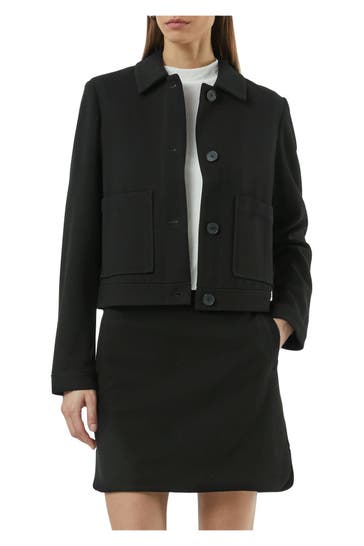 COMMA, Overshirt schwarz