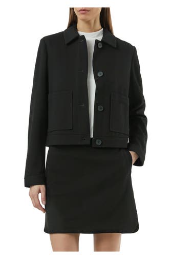 COMMA, Overshirt schwarz