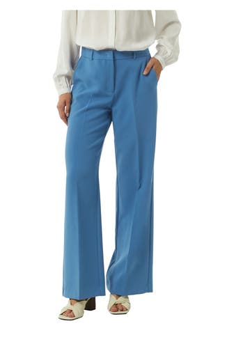 COMMA, Stoffhose taubenblau