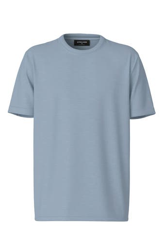 STRELLSON T-Shirt taubenblau