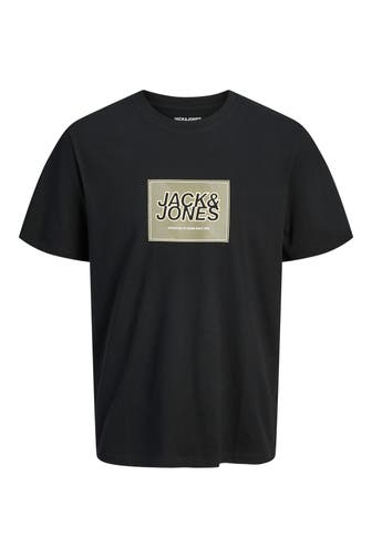JACK & JONES T-Shirt schwarz