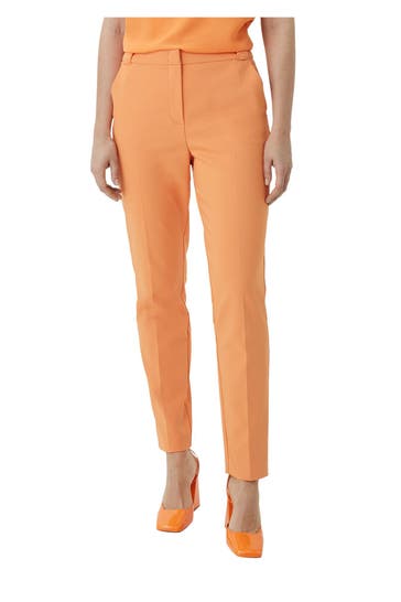 COMMA, Stoffhose orange