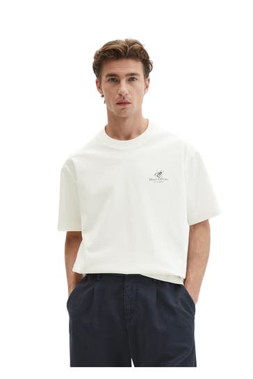 MARC O'POLO T-Shirt weiß
