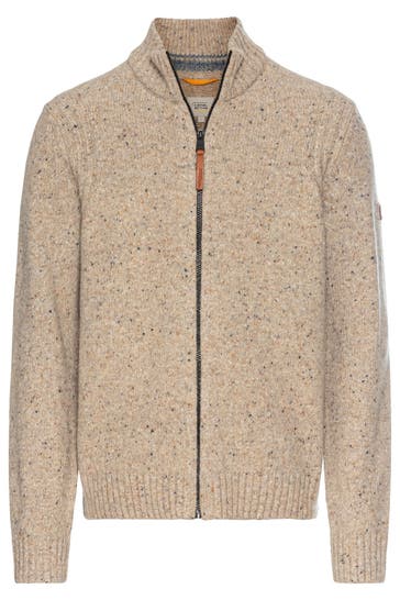 CAMEL ACTIVE Strickjacke beige