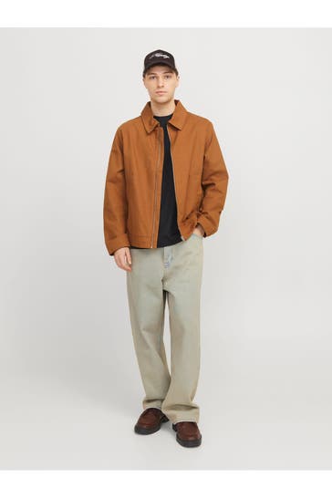 JACK & JONES Jeans braunblau baggy