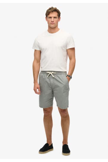 SUPERDRY Shorts 'Essentials Walk' steingrau