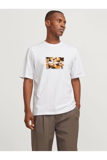 JACK & JONES T-Shirt weiß