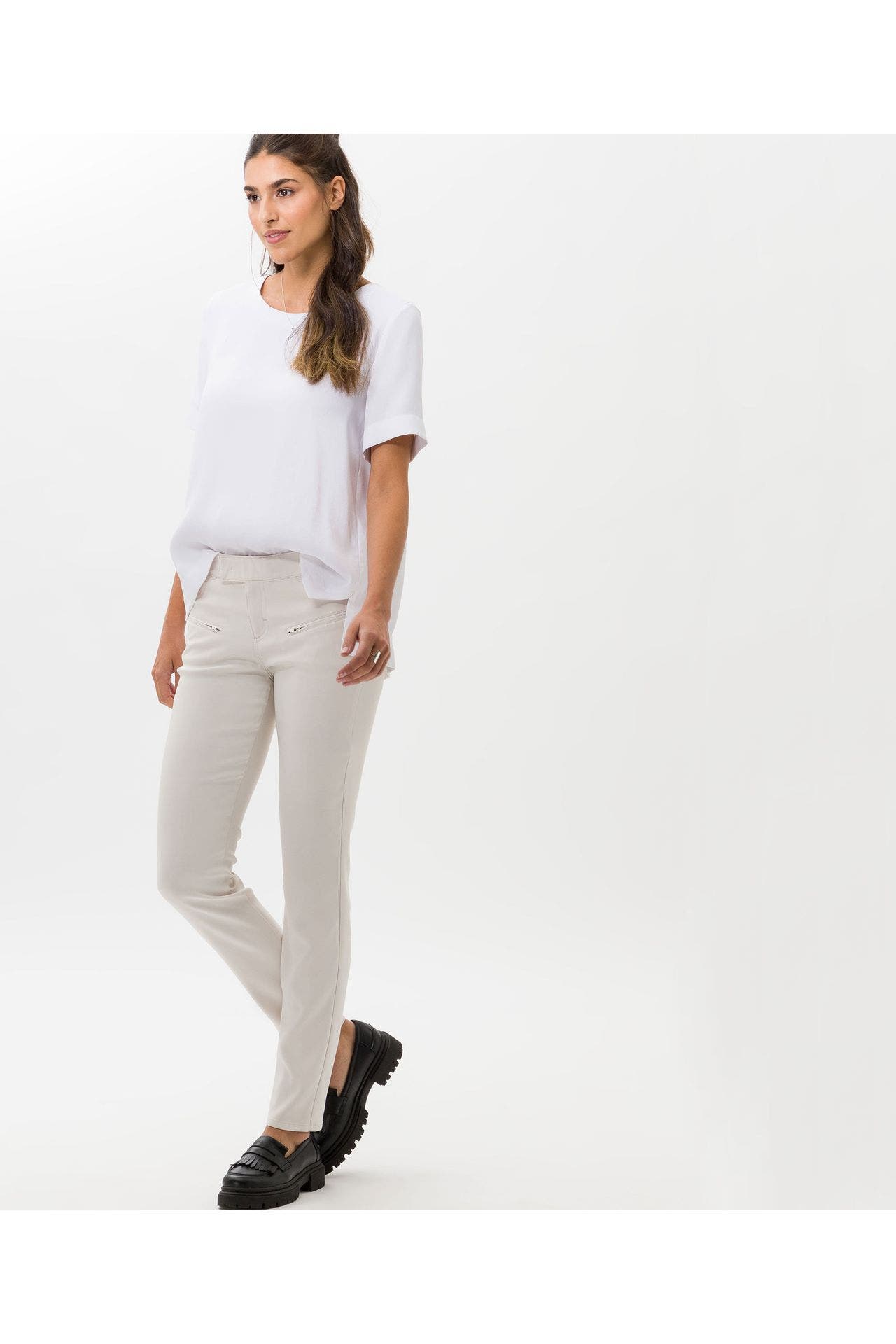 BRAX Stoffhose 'Shakira' elfenbein, Bild 1