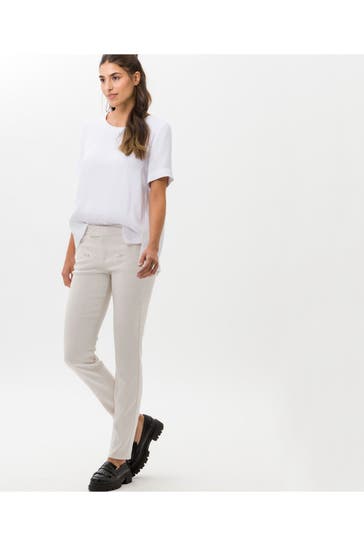 BRAX Stoffhose 'Shakira' elfenbein