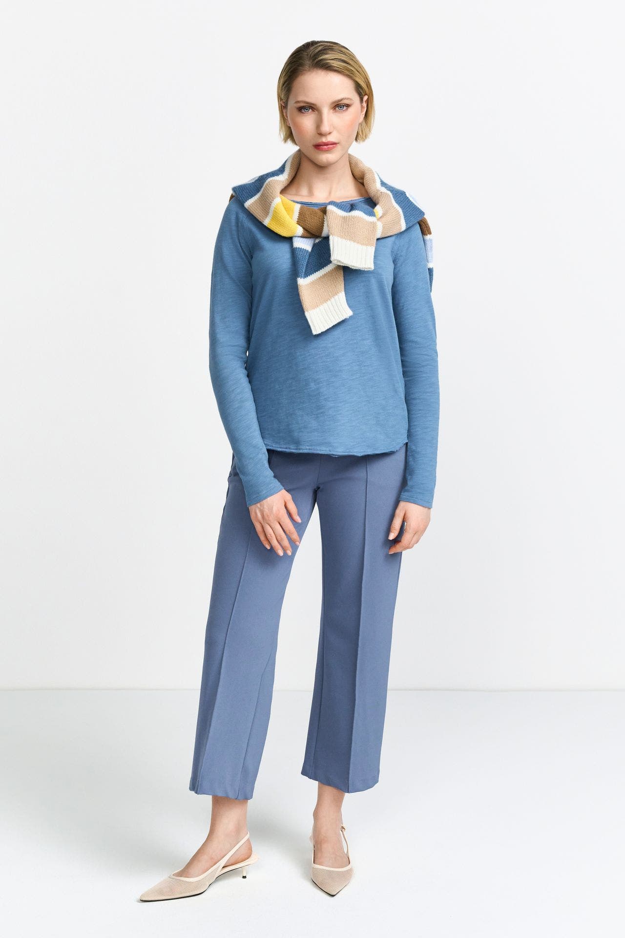 RICH & ROYAL Longsleeve azurblau, Bild 1