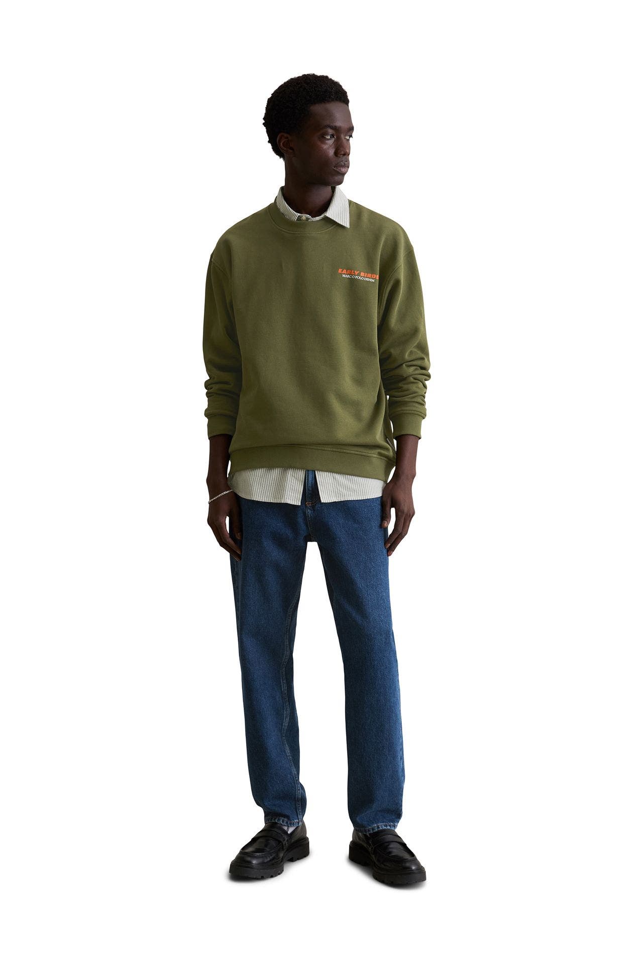 MARC O'POLO DENIM Sweatshirt khaki, Bild 1