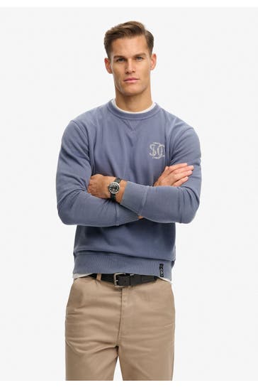 SUPERDRY Sweatshirt graublau