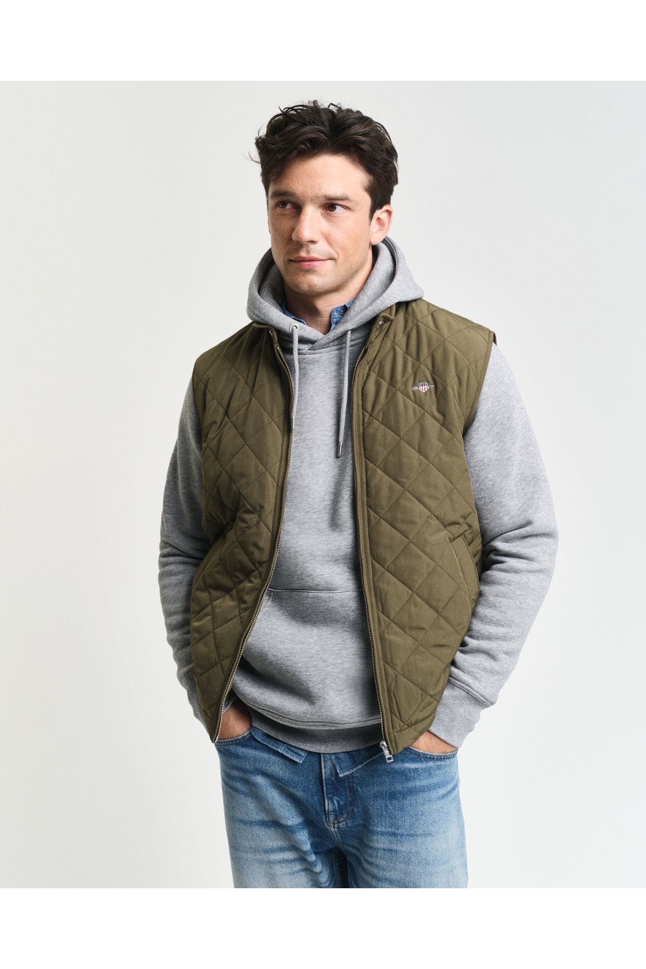 GANT Steppweste khaki, Bild 1