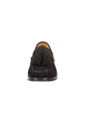 GANT Leder-Loafer dunkelbraun