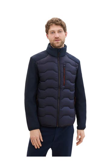 TOM TAILOR Light-Steppjacke navy