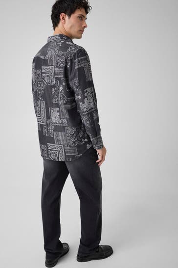 GUESS Casual-Hemd 'Bandana' Regular Fit