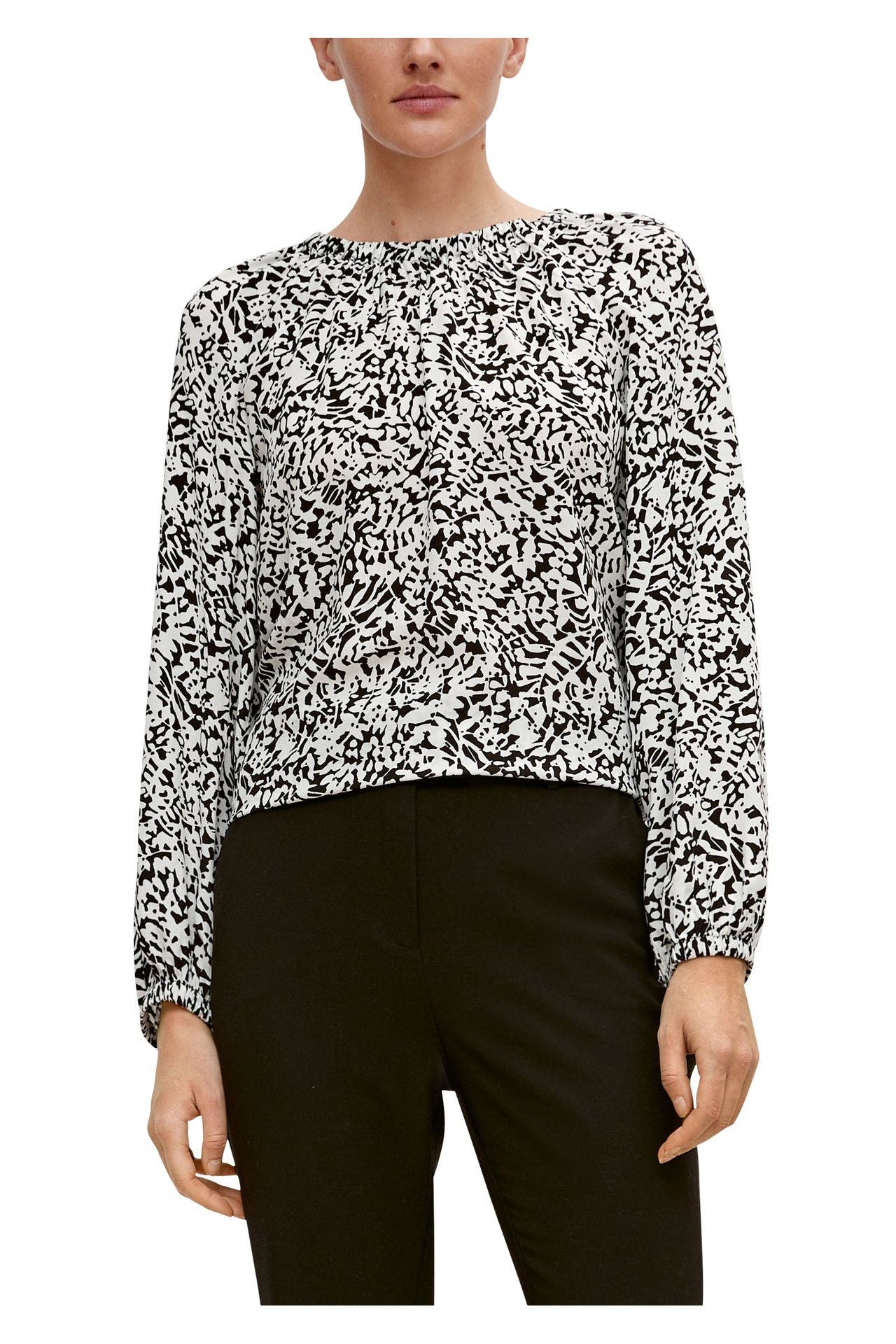 COMMA, Blusenshirt gemustert, Bild 1