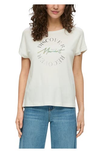 S.OLIVER T-Shirt ecru