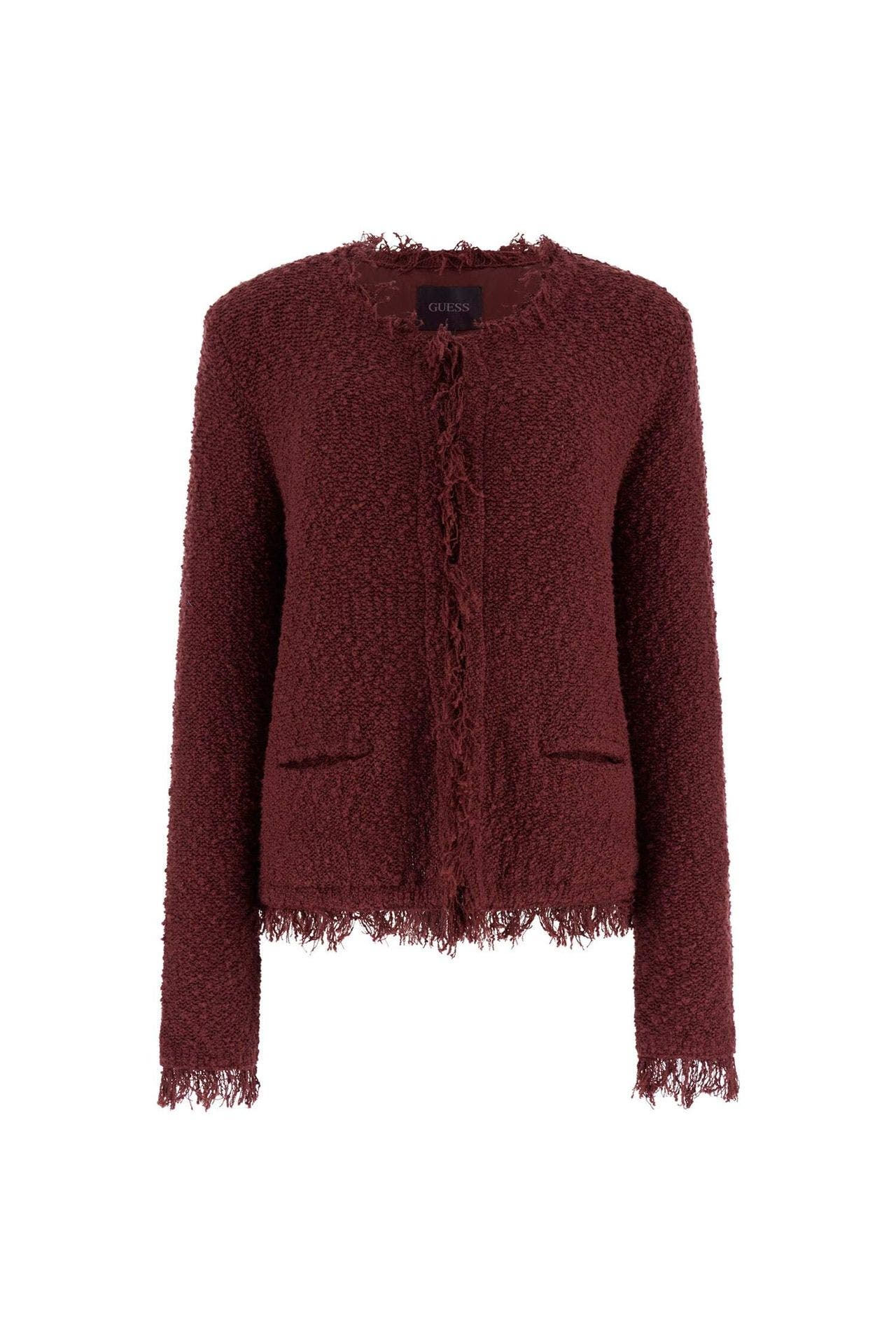 GUESS Strickjacke burgunder, Bild 1