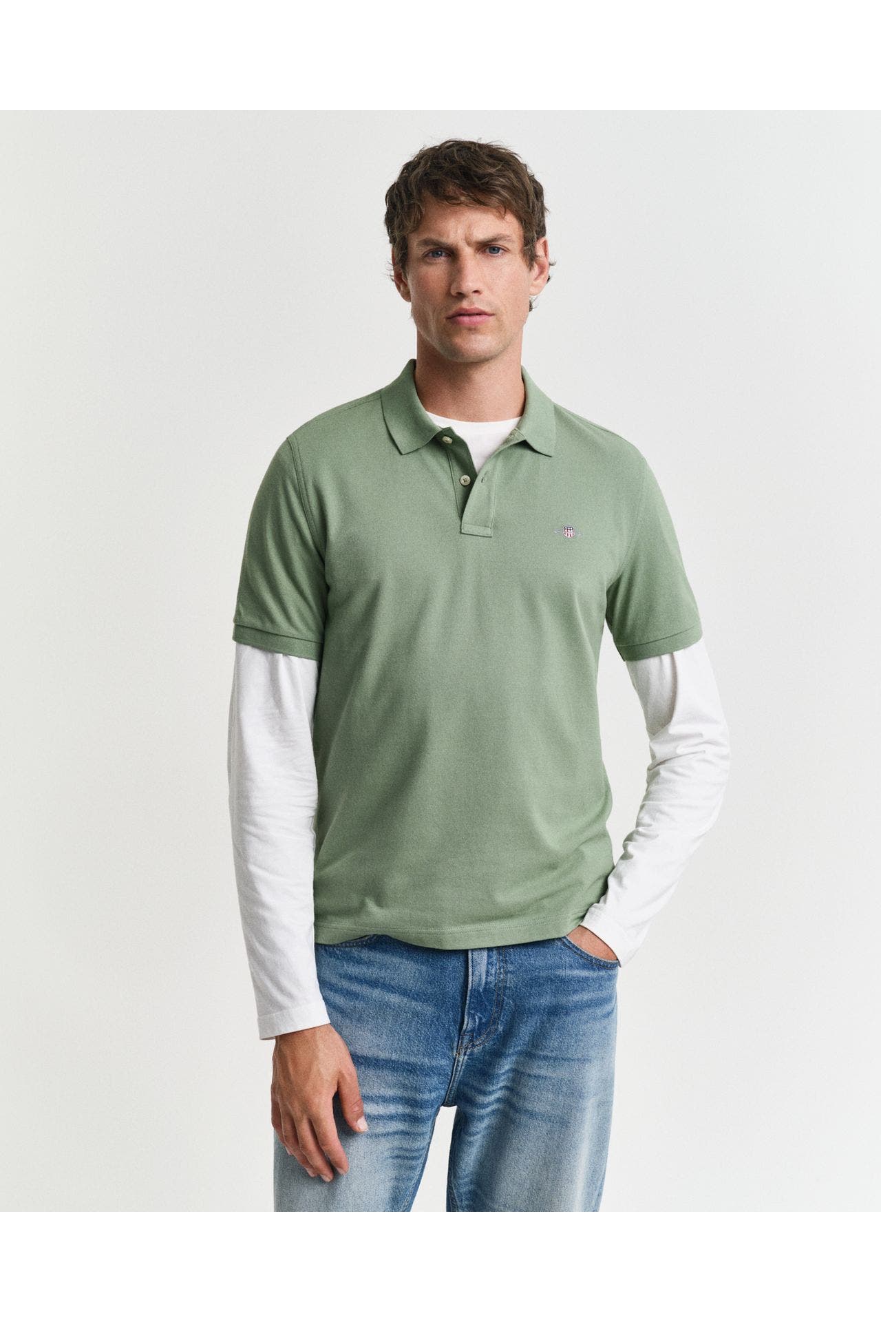 GANT Polo-Shirt smaragdgrün, Bild 1