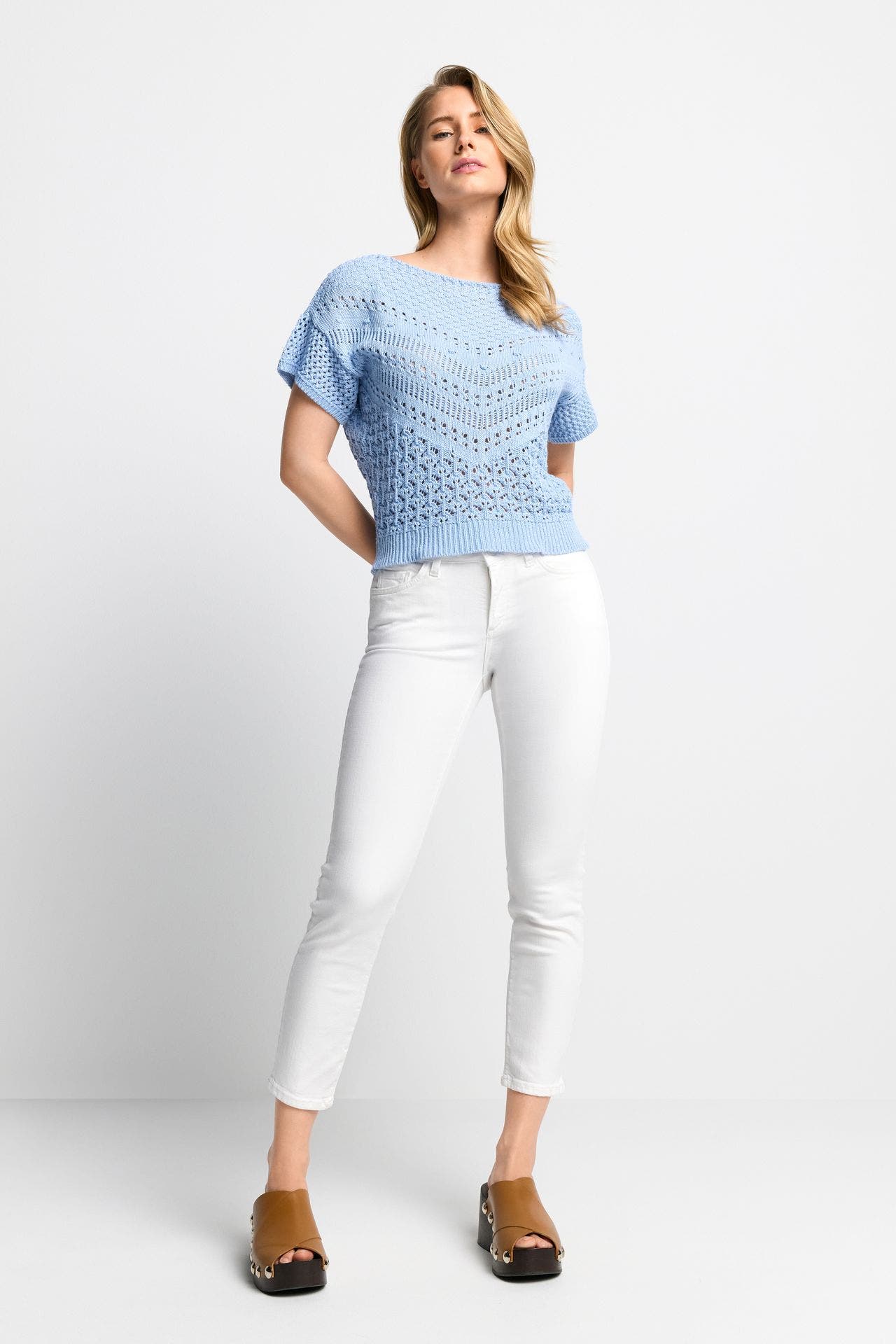 RICH & ROYAL Strickshirt hellblau, Bild 1