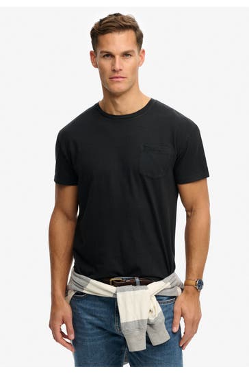 SUPERDRY T-Shirt schwarz