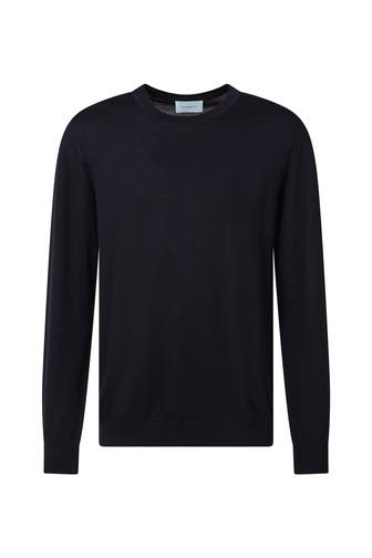 BALDESSARINI Wollpullover 'Cedric' dunkelblau