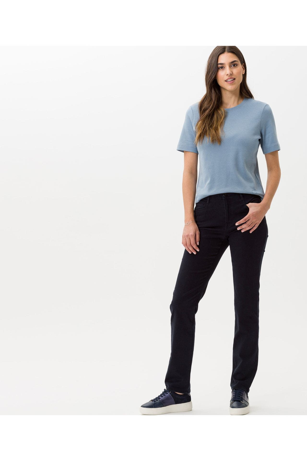 BRAX Stoffhose 'Mary' schwarzblau, Bild 1