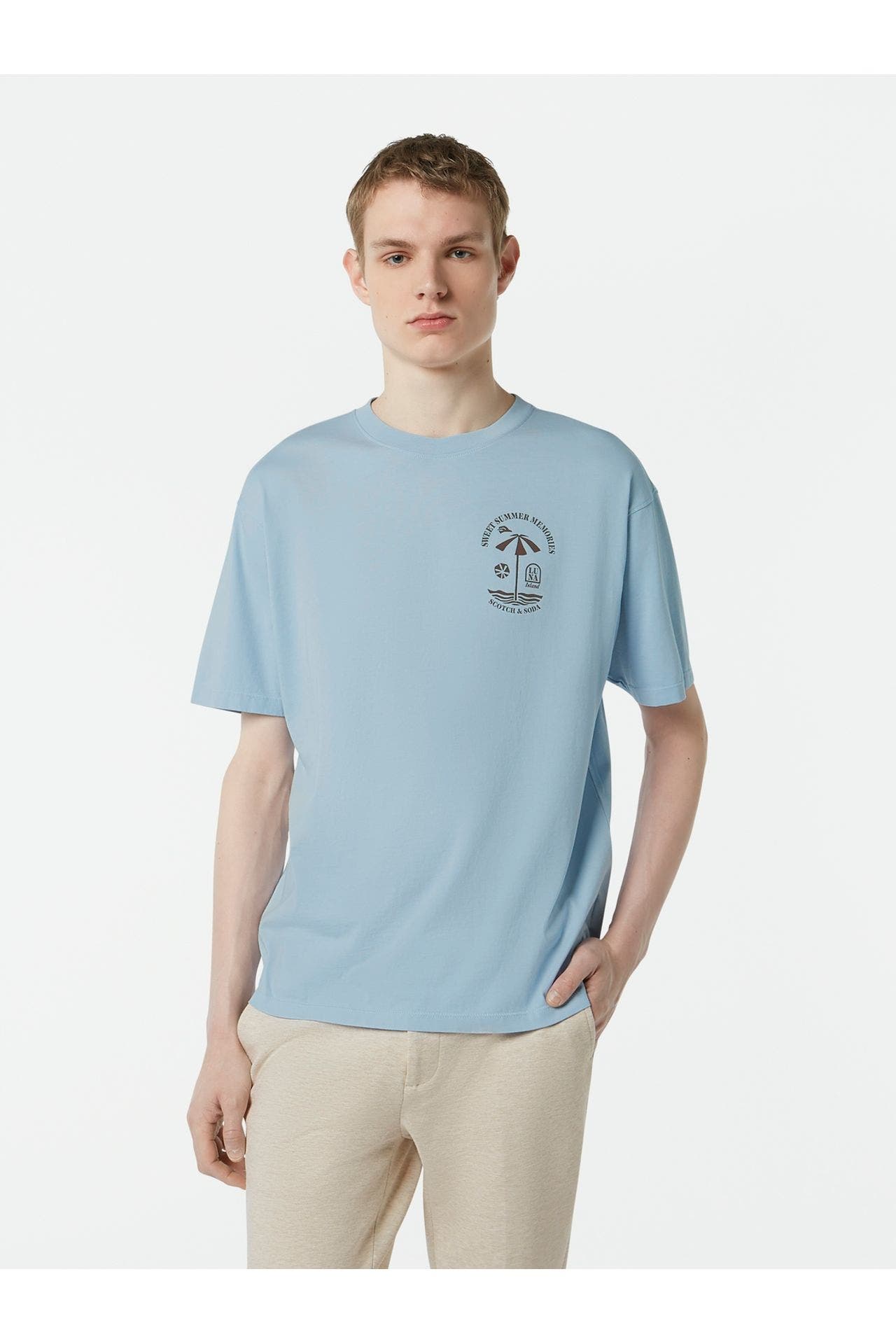 SCOTCH & SODA T-Shirt hellblau, Bild 1