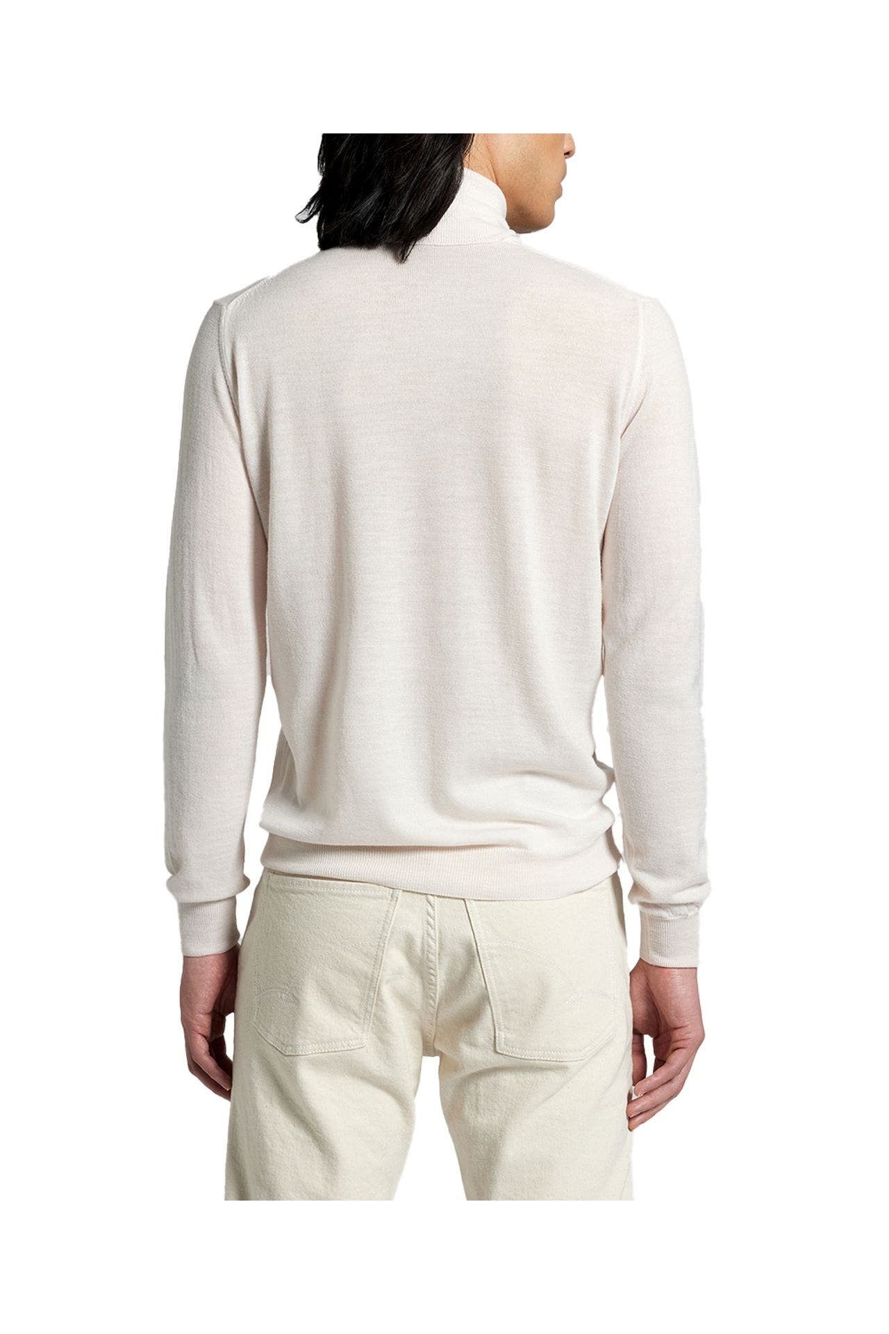 BALDESSARINI Rollkragen-Wollpullover ecru, Bild 1