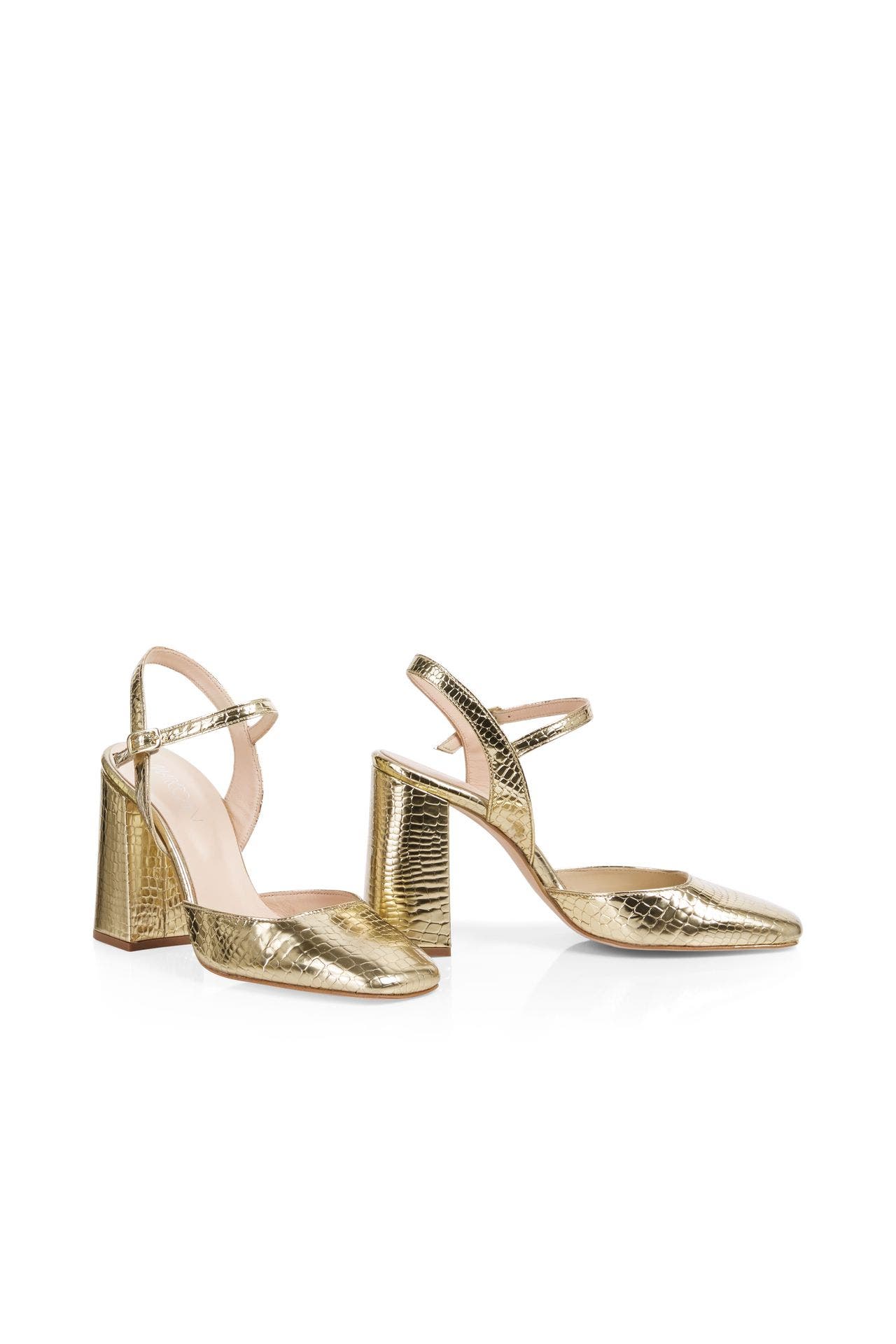 MARC CAIN Sandaletten gold, Bild 1